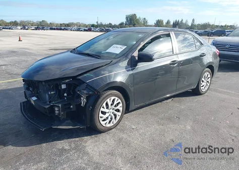 2019 Toyota Corolla Le z USA, uszkodzony, nr VIN 5YFBURHEXKP942972